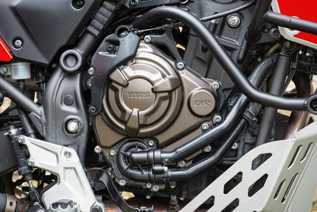 CP2-Motor der YAMAHA Tenere 700.