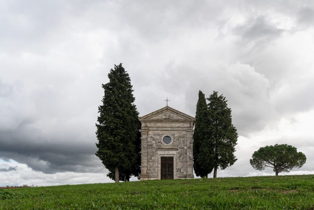 La cappella della Madonna di Vitaleta