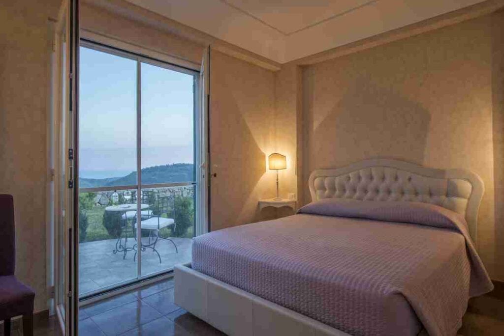 una delle suite de La collina degli ulivi