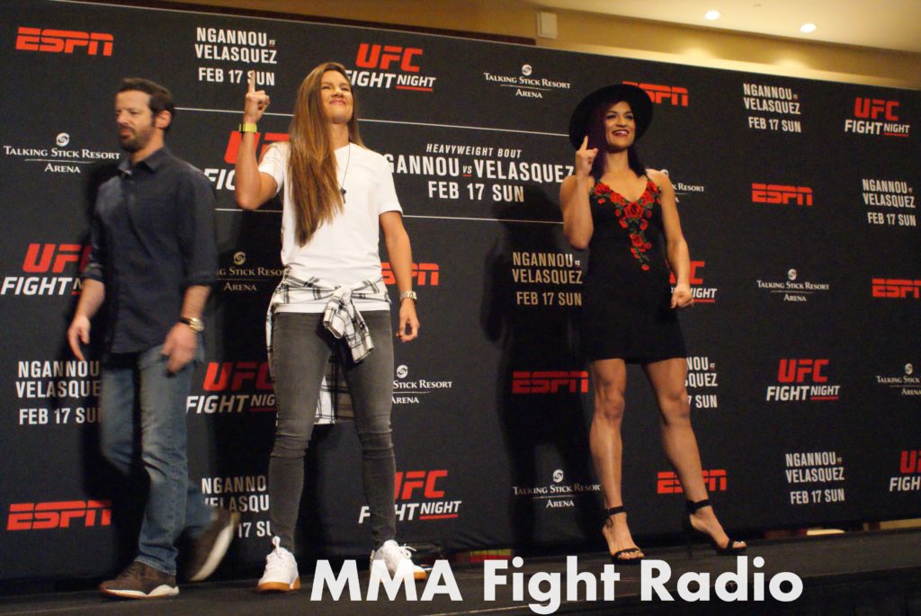 Cortney Casey (8-6) vs #12 Cynthia Calvillo - UFC Phoenix - MMA Fight Radio