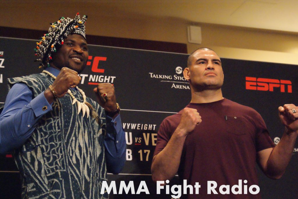 Cain Velasquez vs Francis Ngannaou - UFC Phoenix - ESPN - MMA Fight Radio