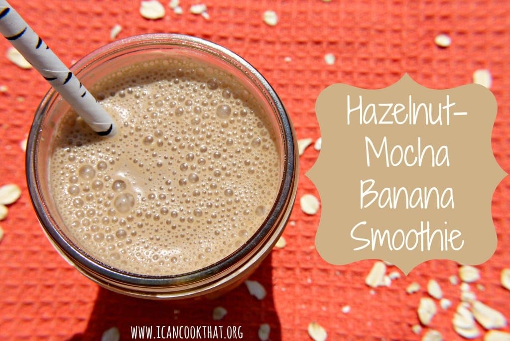 Hazelnut Mocha Banana Smoothie