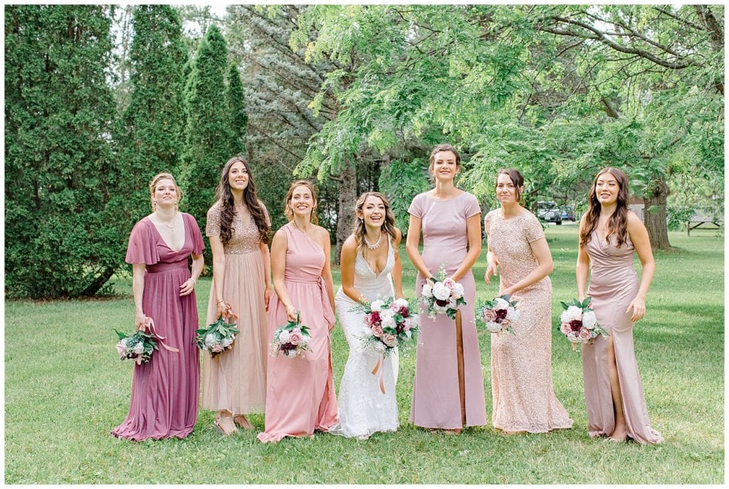 Bridal Party Portraits- Grey Loft Studio - Ottawa Wedding Photographer & Videographer -Light and Airy - Kanata, Westboro, Orleans - Luxury, Genuine, Affordable Photography.
