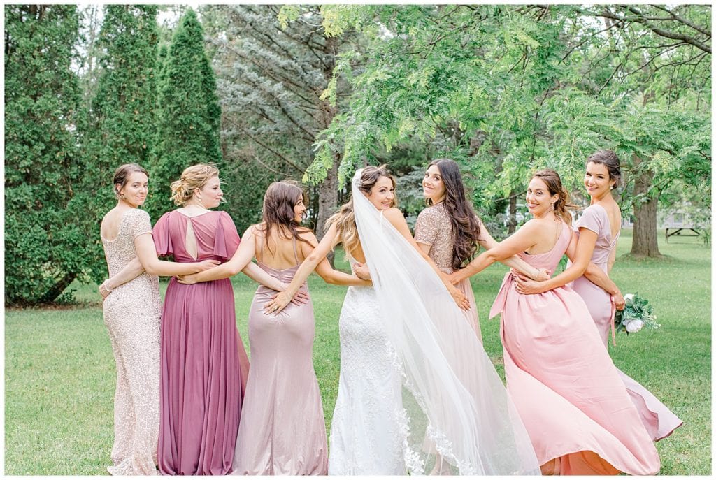 Bridal Party Portraits- Grey Loft Studio - Ottawa Wedding Photographer & Videographer -Light and Airy - Kanata, Westboro, Orleans - Luxury, Genuine, Affordable Photography.