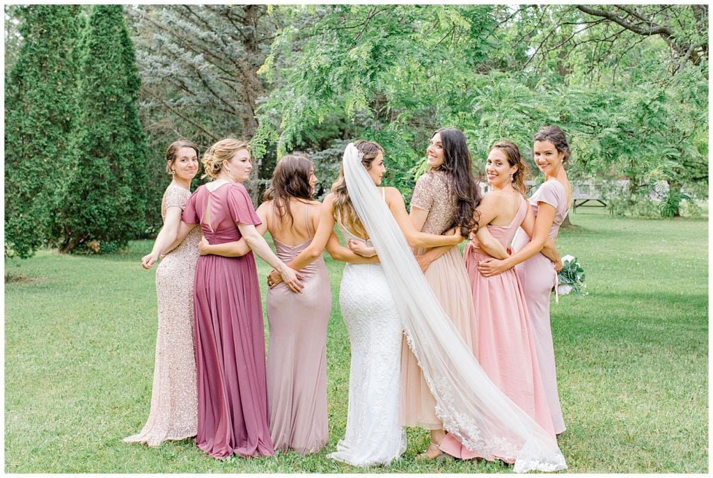 Bridal Party Portraits- Grey Loft Studio - Ottawa Wedding Photographer & Videographer -Light and Airy - Kanata, Westboro, Orleans - Luxury, Genuine, Affordable Photography.