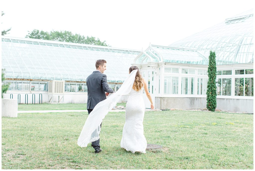 Tropical Greenhouse- Bride and Groom Portraits - Grey Loft Studio - Ottawa Wedding Photographer & Videographer -Light and Airy - Kanata, Westboro, Orleans - Luxury, Genuine, Affordable Photography.