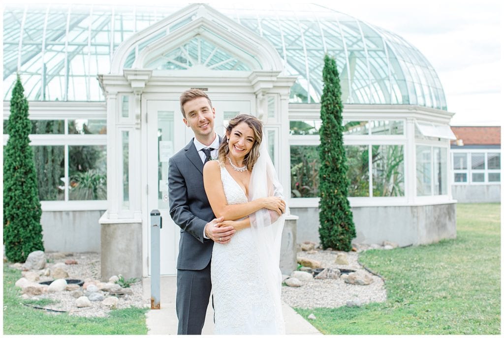 Tropical Greenhouse- Bride and Groom Portraits - Grey Loft Studio - Ottawa Wedding Photographer & Videographer -Light and Airy - Kanata, Westboro, Orleans - Luxury, Genuine, Affordable Photography.