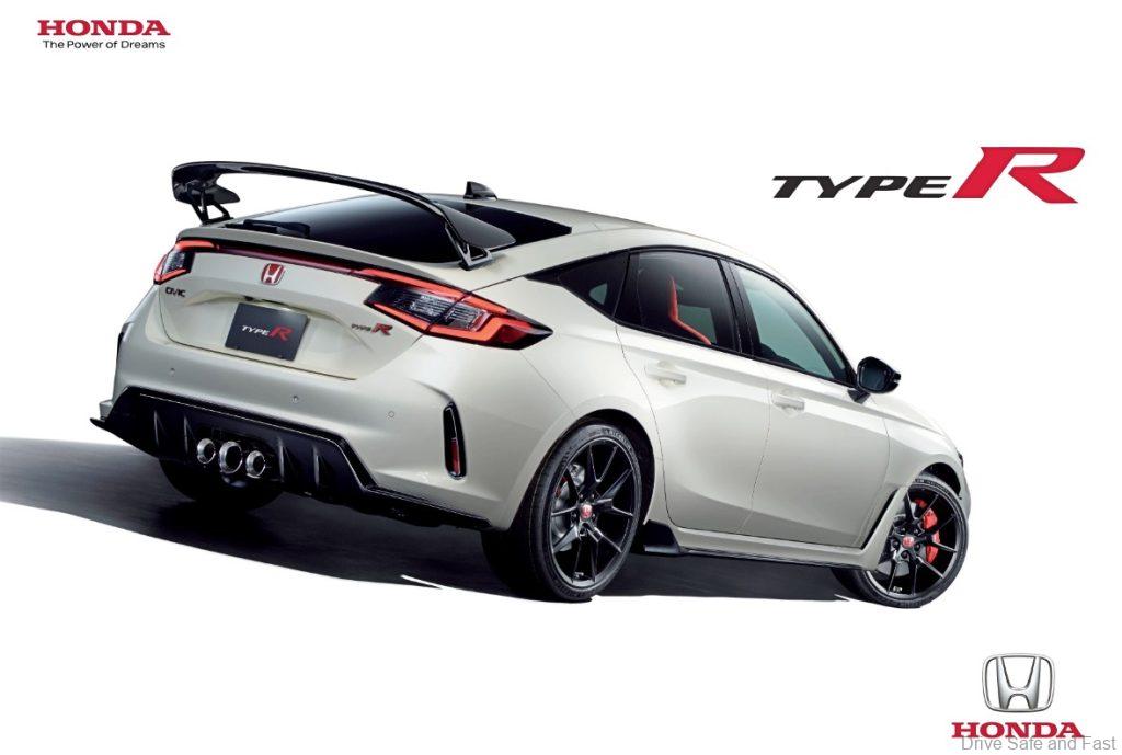 Honda Civic Type R from the rear