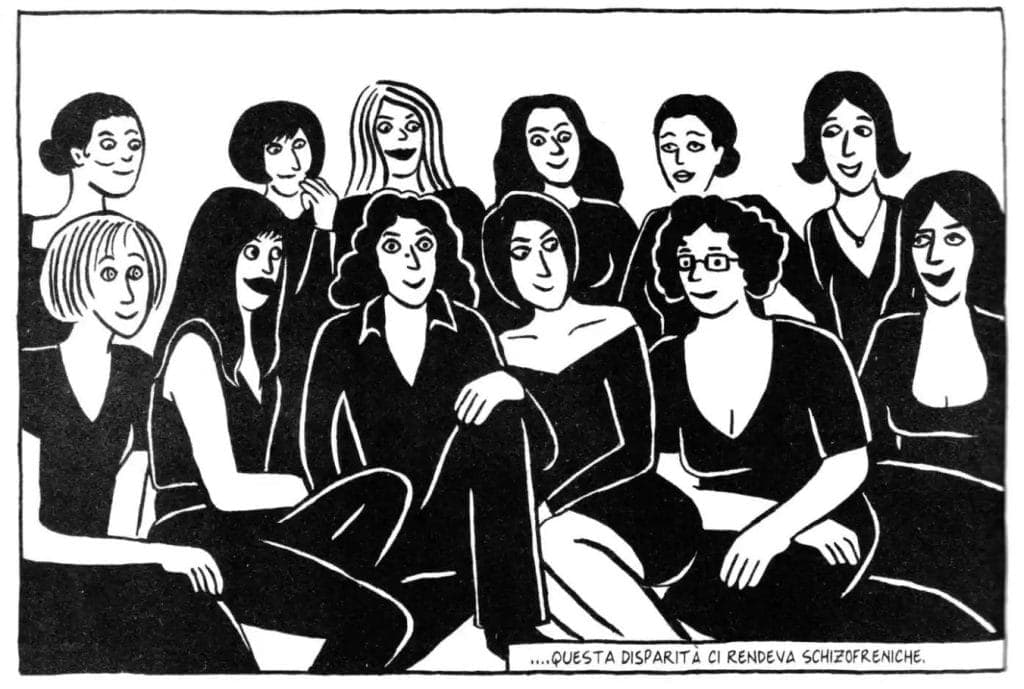 Marjane Satrapi vignetta gruppo