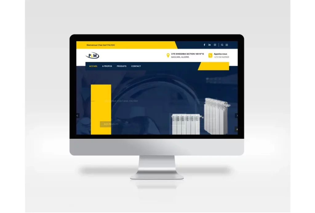 Création de site web à Oran - Développement web professionnel.