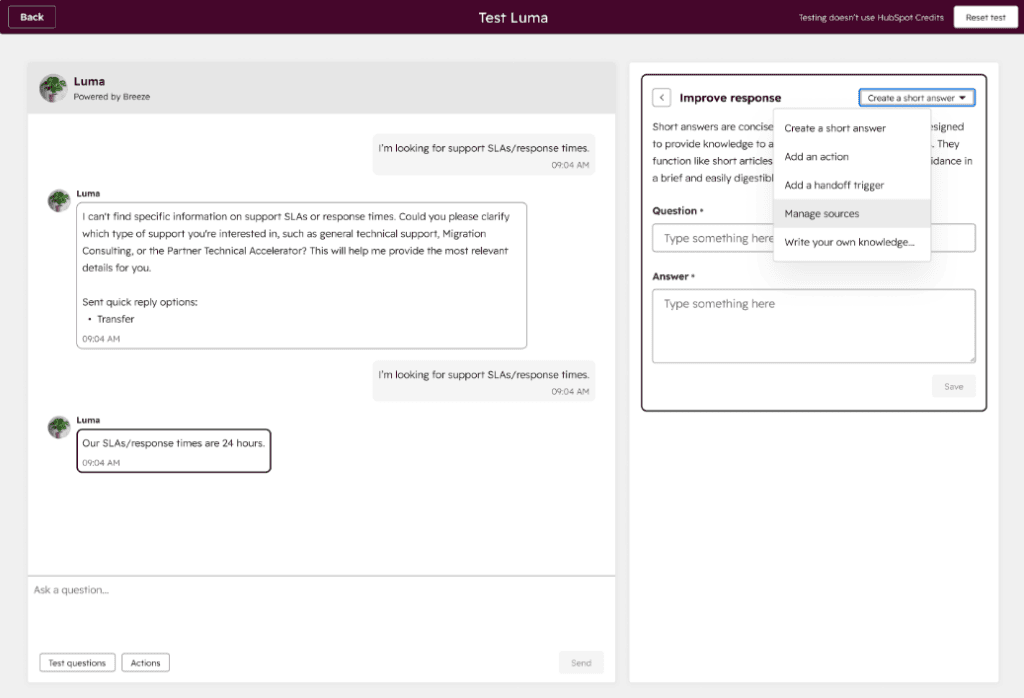 Breeze Customer Agent