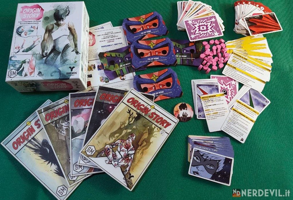 Origin Story Materiali di gioco