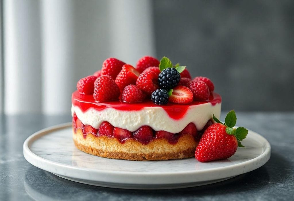Cheesecake de Frutas Vermelhas
