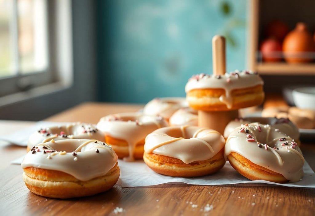 Receita de Donuts Americanos