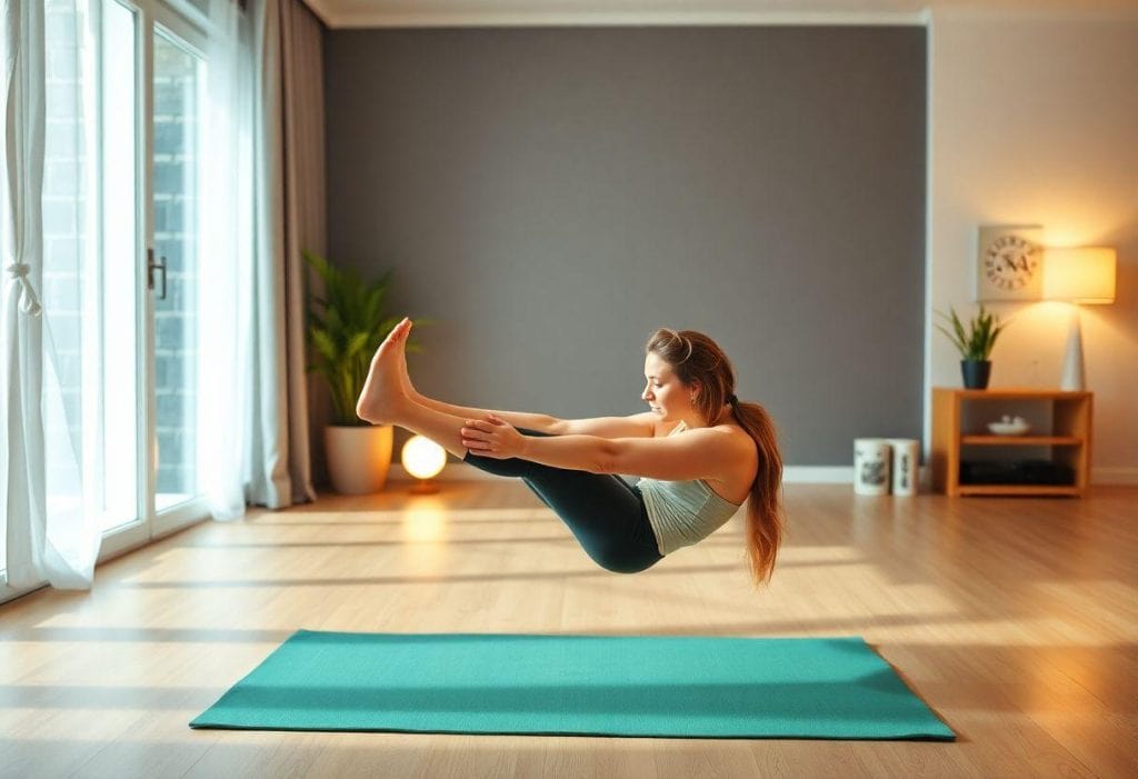 Pilates em Casa para Iniciantes