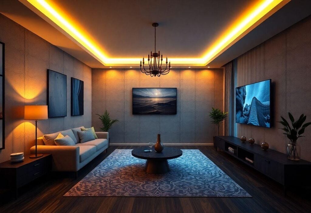 LUMINÁRIAS EXCLUSIVAS PARA SALA: COMO USAR A ILUMINAÇÃO PARA VALORIZAR SEU DECOR
