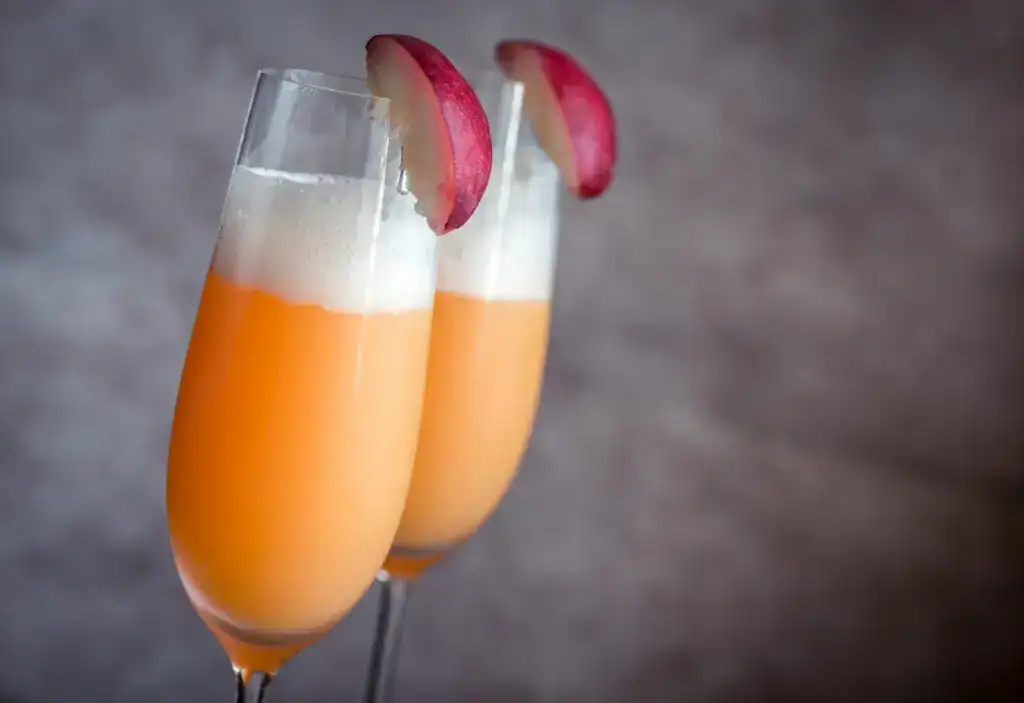 Peach Vodka Bellini