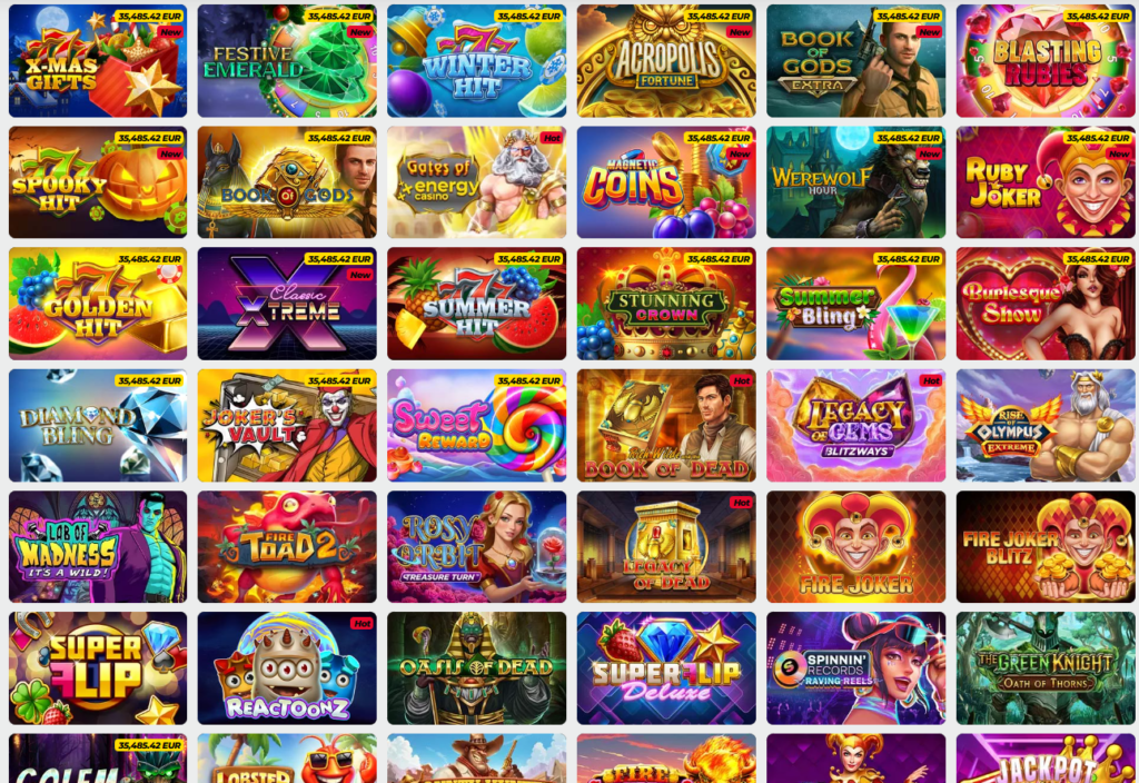 energycasino slot games - energycasino review
