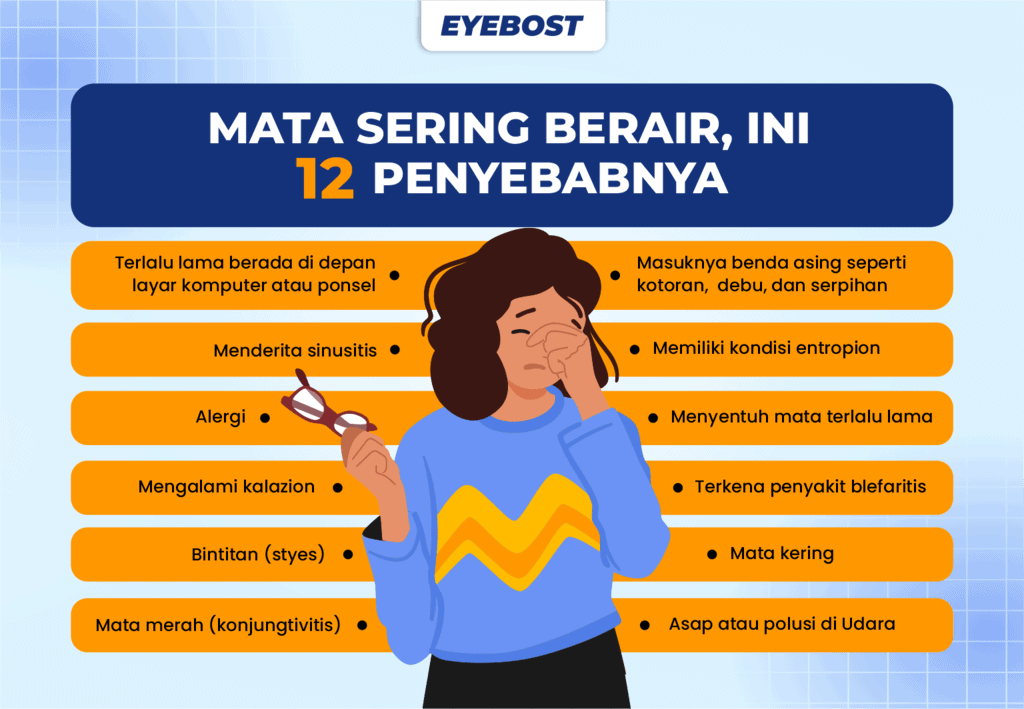 kenapa mata sering berair