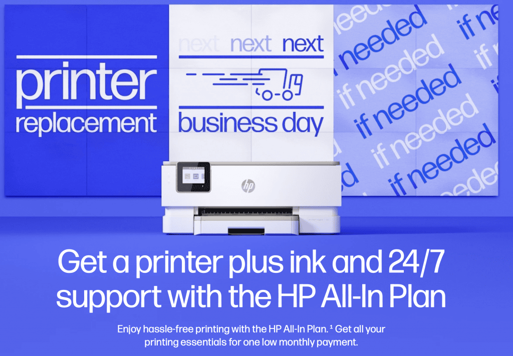 HP All-In Plan
