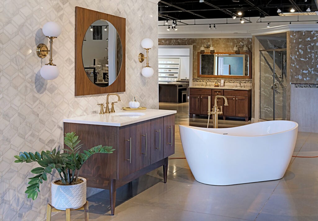 Mid Century Bathroom Design