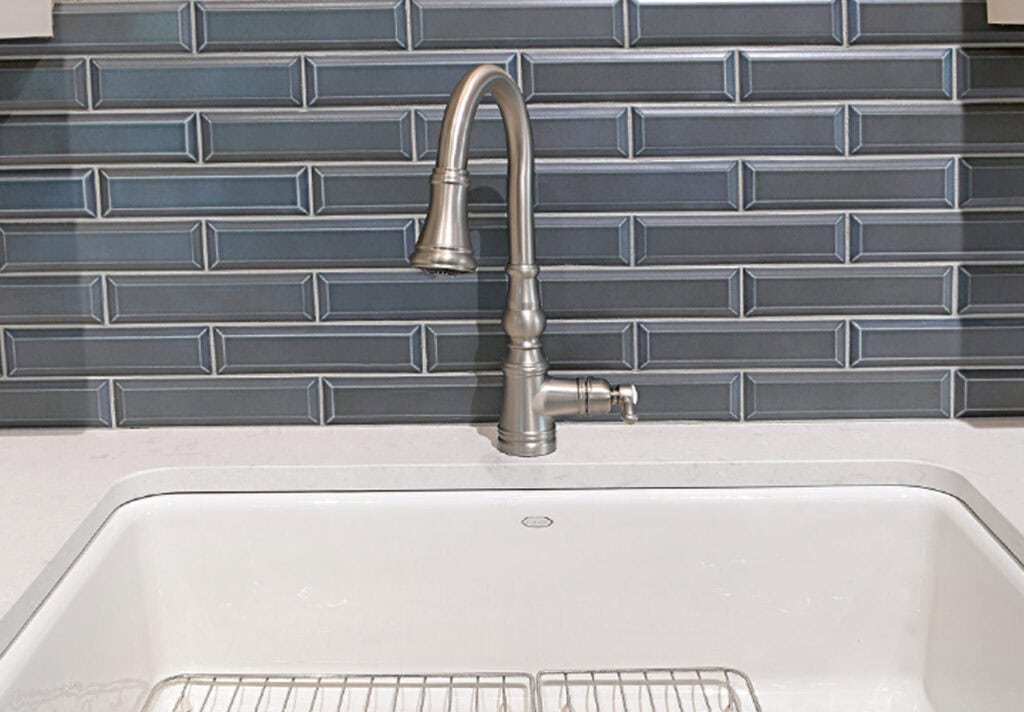 Moen chrome kitchen faucet