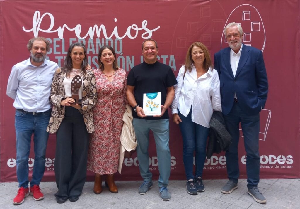 El proyecto Temis reconocido con el Premio "Acelerando la transición justa", en la categoría España, otorgado por la Fundación Ecología y Desarrollo, ECODES. 5 entrega premios JD 1 1