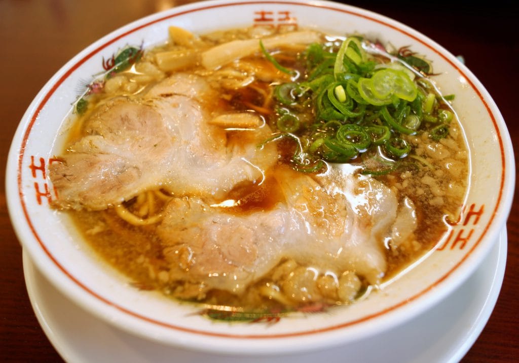 Ramen de Onomichi, Gastronomía japonesa