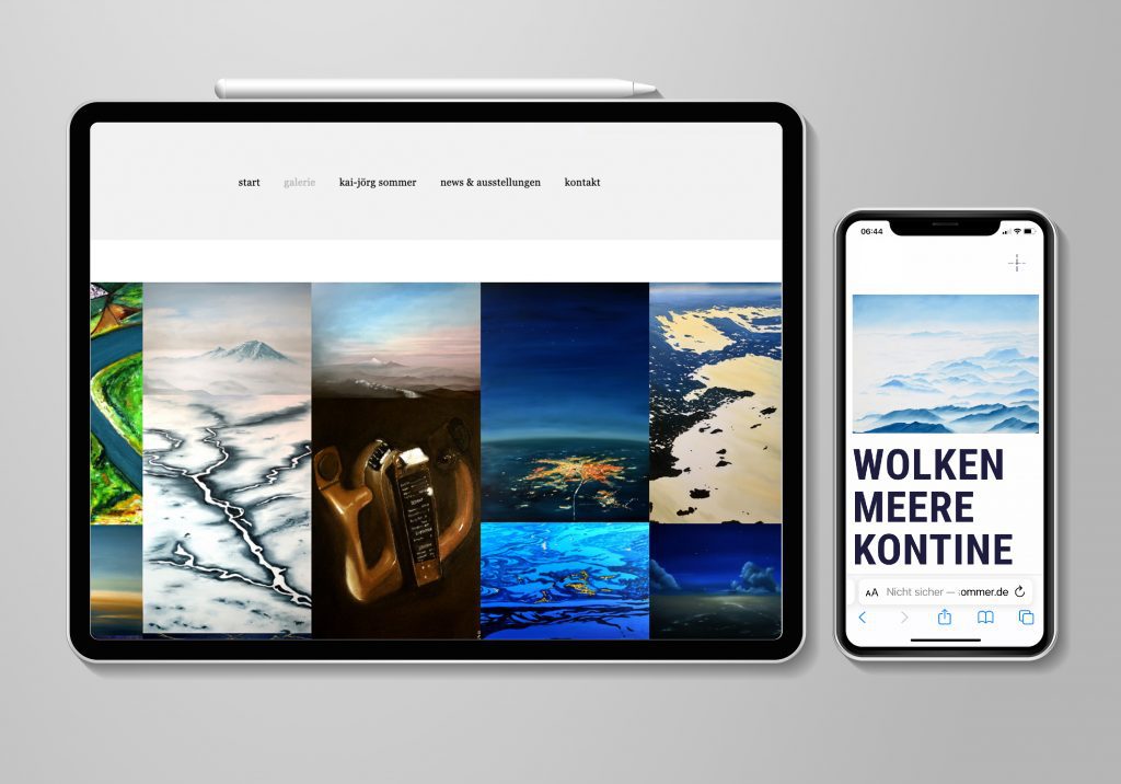 Webdesign KÜNSTLER KAI SOMMER