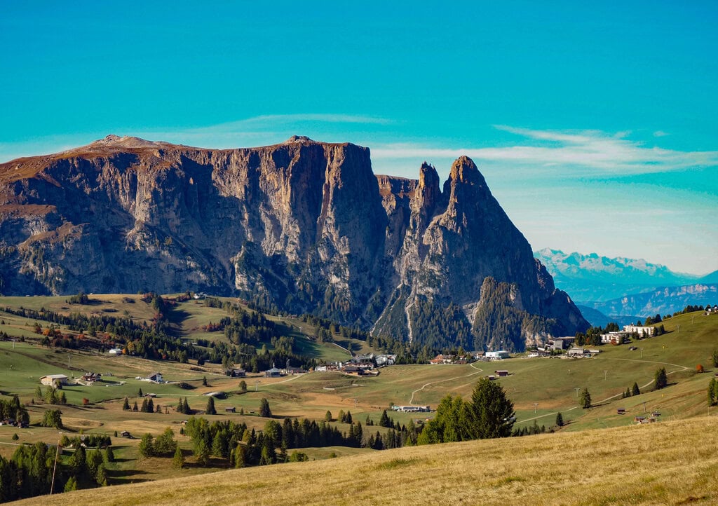 Dolomitterne i efterårsfarver