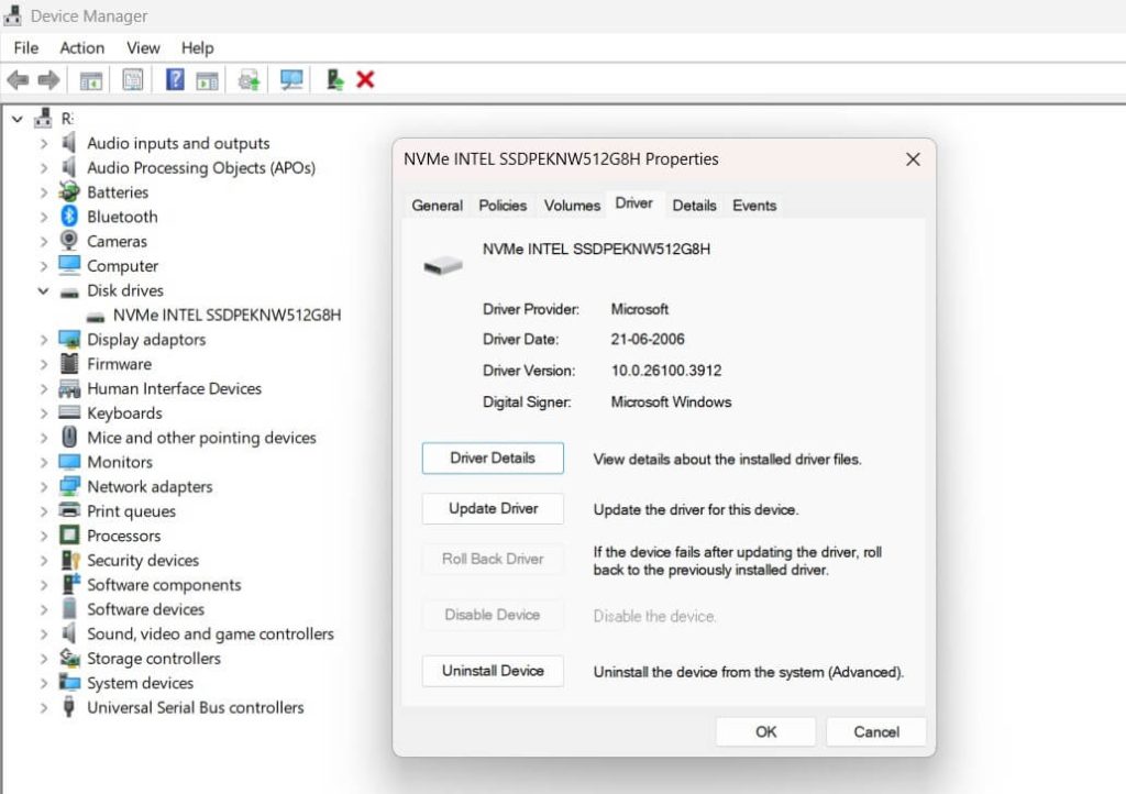 Steps to Uninstall Driver Updates