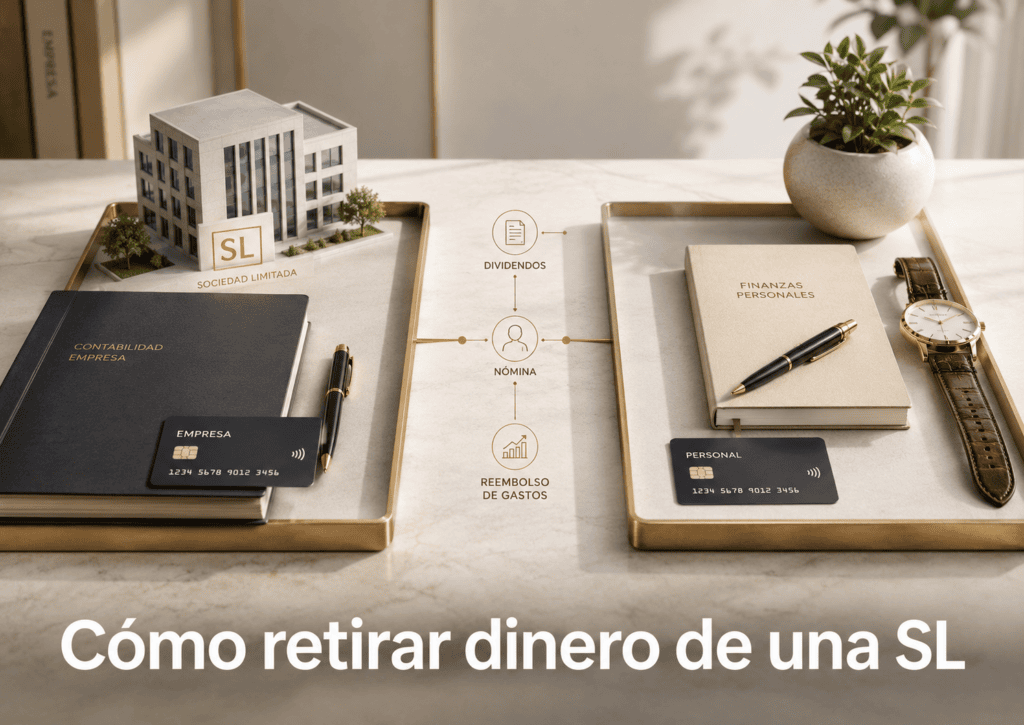 Cómo retirar dinero de una SL