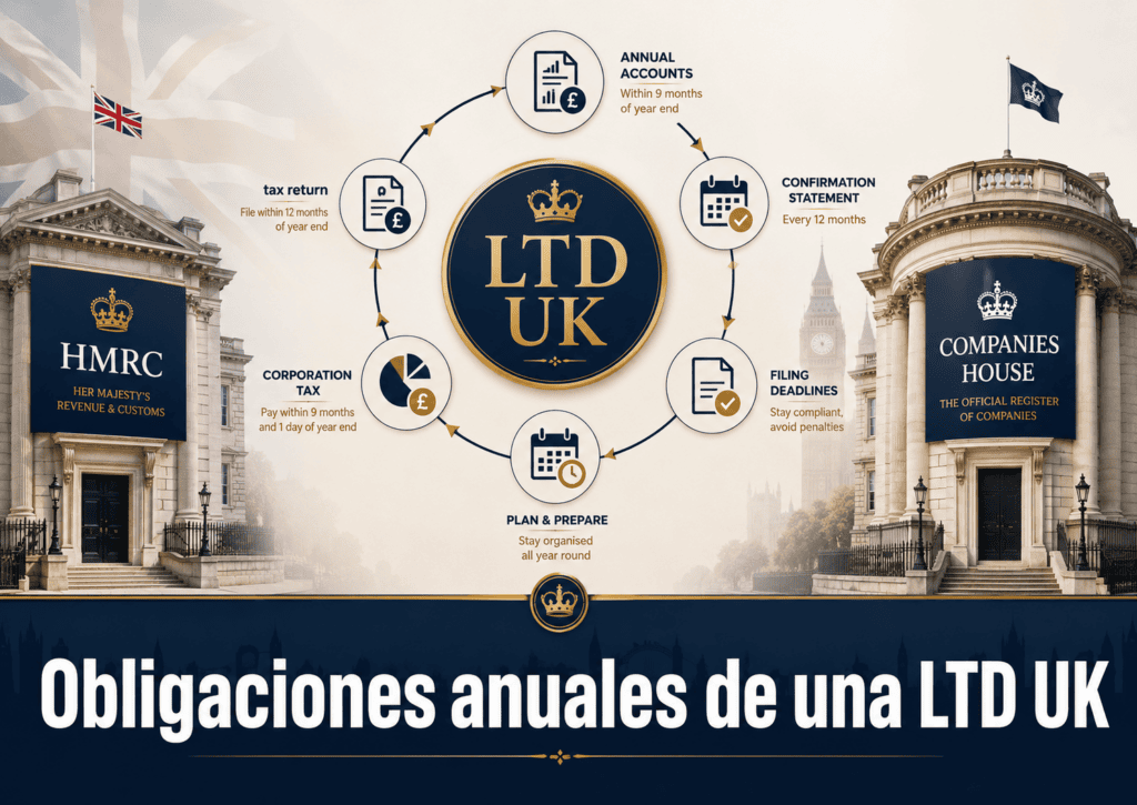 Obligaciones anuales de una LTD UK