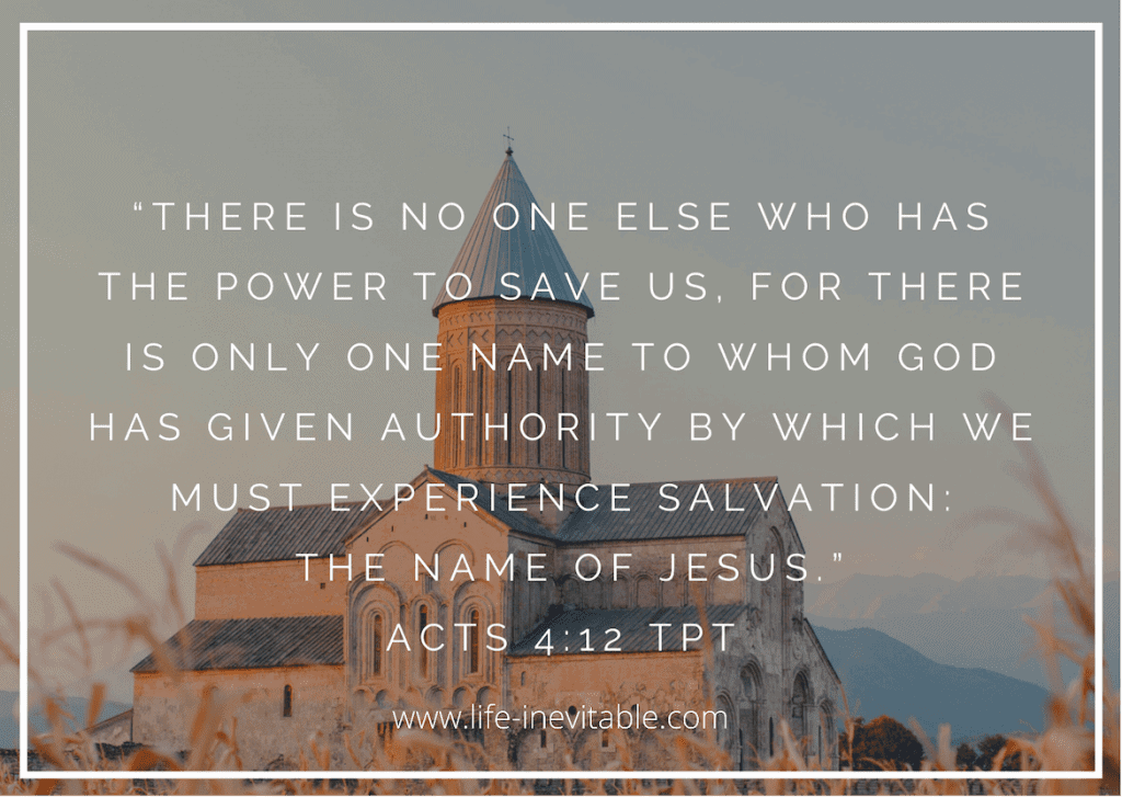 Jesus has the power to save us