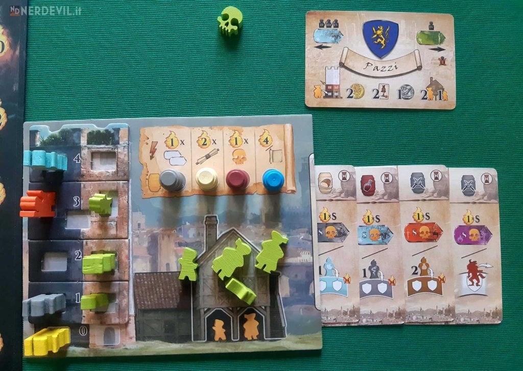 inferno gioco tracciati carte