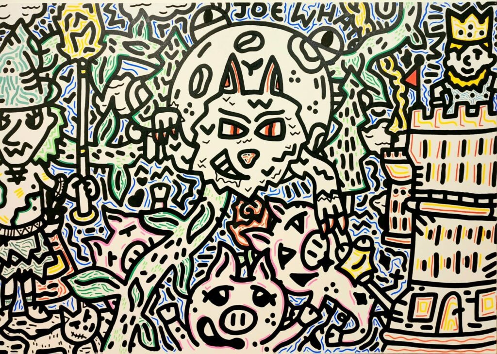 Interpretation of Fable of the Missing Queen by The Doodle Boy