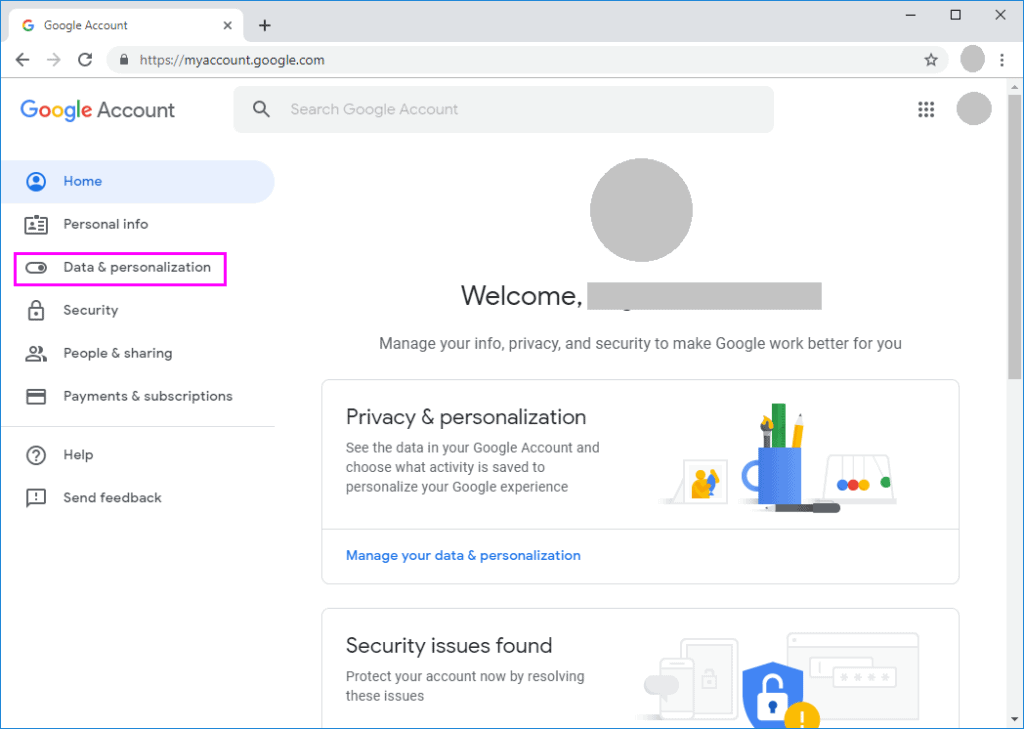 Manage-Google-Account