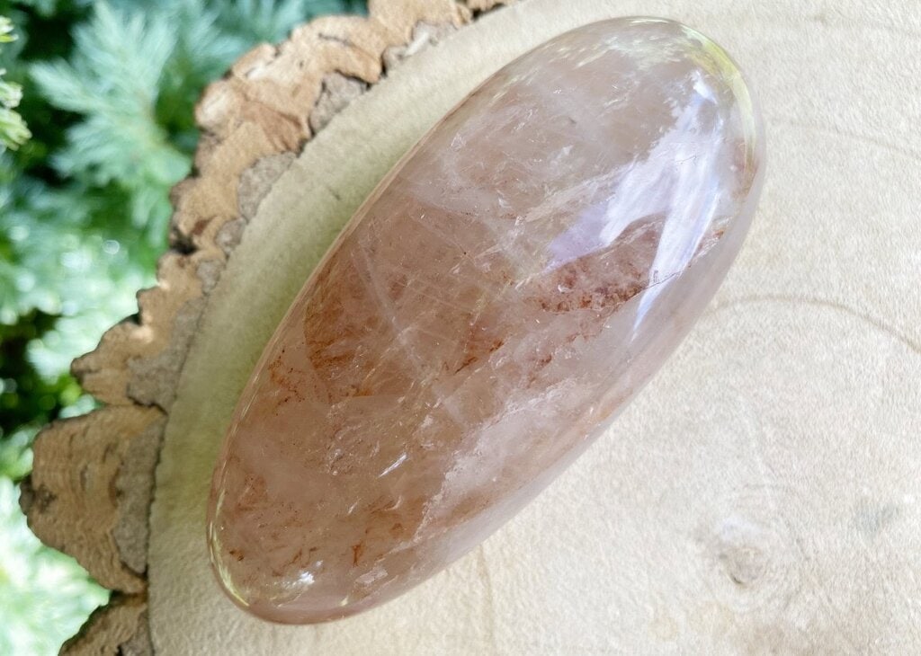 Spiral Crystals UK - Hematoid Quartz Pebble