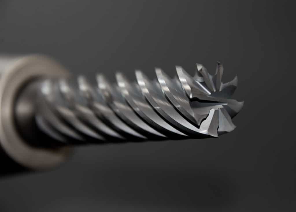 A long high feed endmill