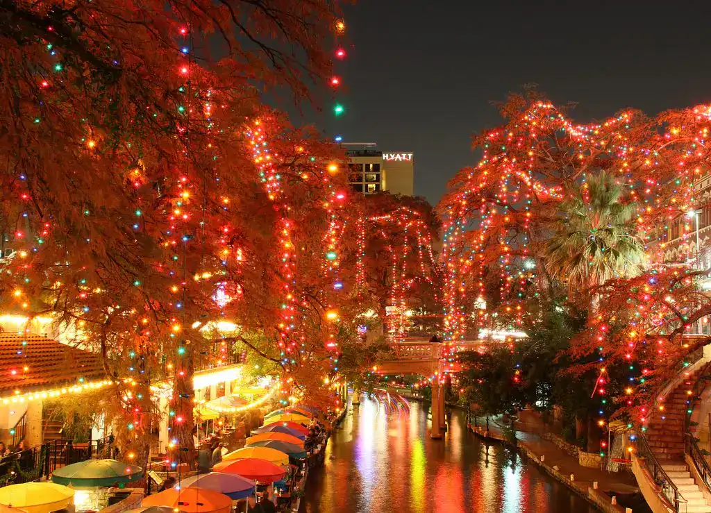 Winter in the USA San Antonio Texas