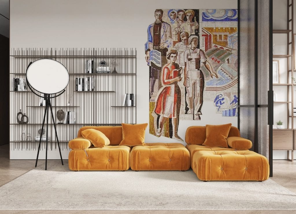 yellow-eclectic-living-room-1024x739 yellow-eclectic-living-room-1024x739 ecletic living rooms 51 Eclectic Living Rooms With Tips And Ideas To Help You Decorate Yours yellow eclectic living room 1024x739