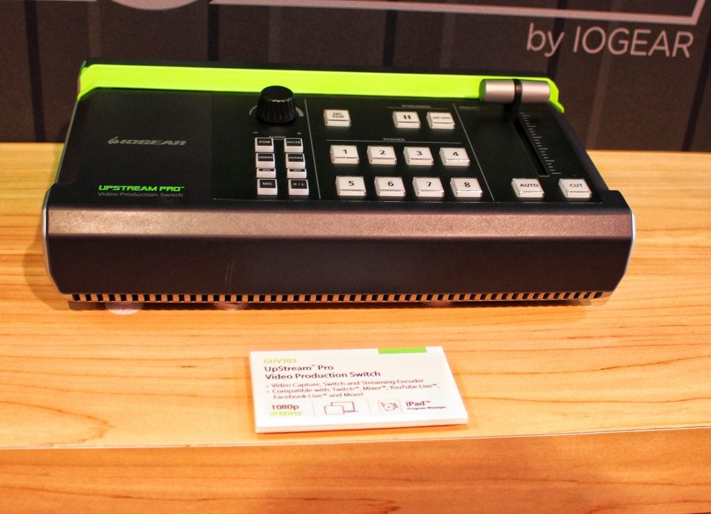 IOGear CES 2020 UpStream Pro Video Production Switch