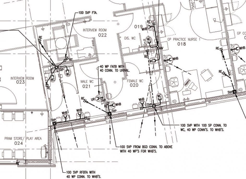 m&e drawing (drainage services 2)
