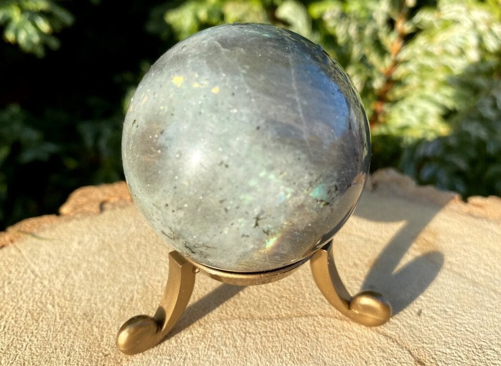 Spiral Crystals UK - Labradorite Sphere Medium