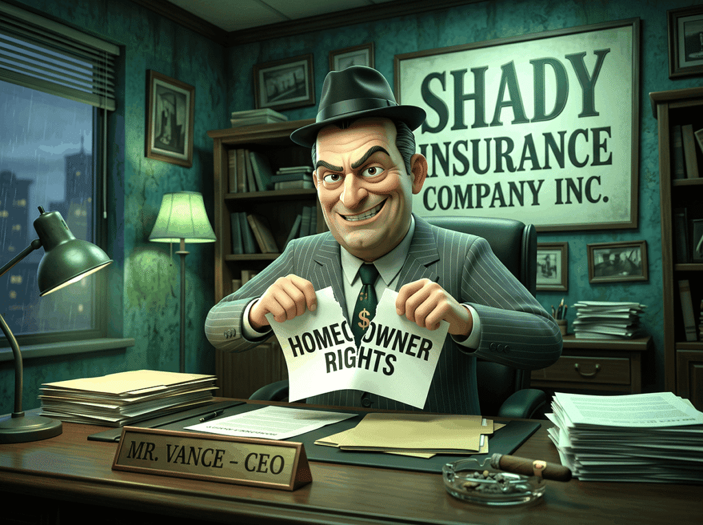 homeowner rights with homeowner insurance and insurance inspections. Understanding the Four Point Inspection Form.