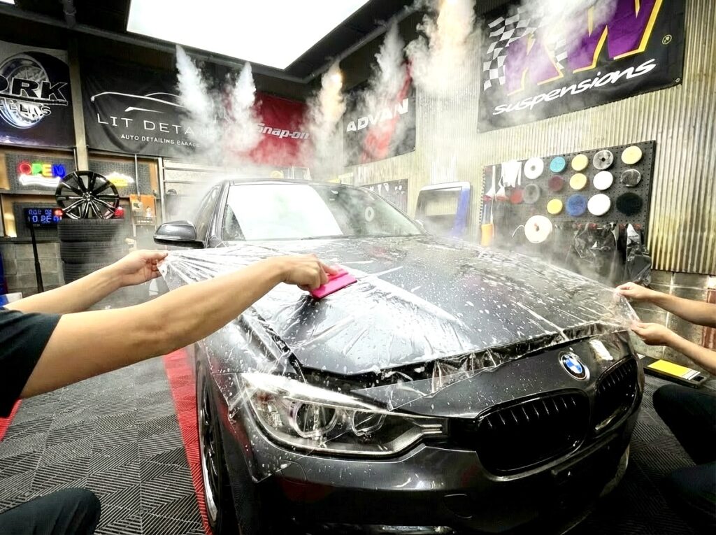 大阪・門真｜PPF（ペイントプロテクションフィルム）施工専門店LIT DETAIL BMW PPF施工