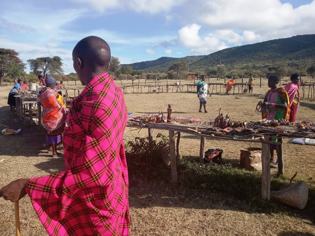 Traditional Masai village market | Ummi Goes Where?