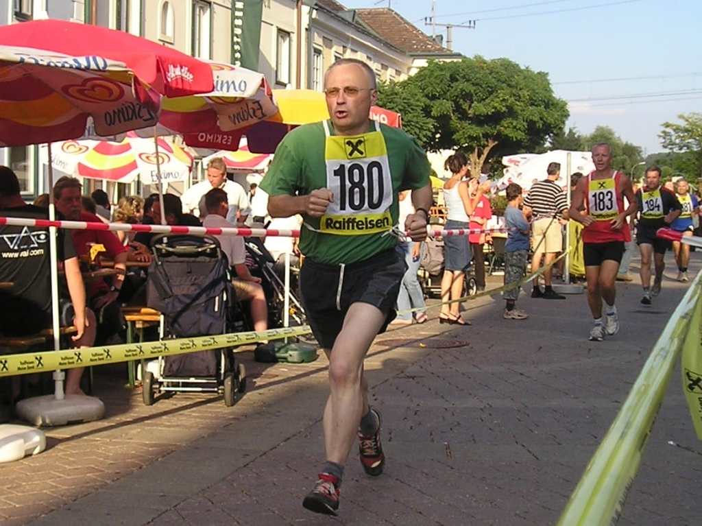 Josef Baum bei Stadtlauf