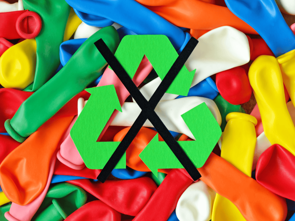 are balloons recyclable