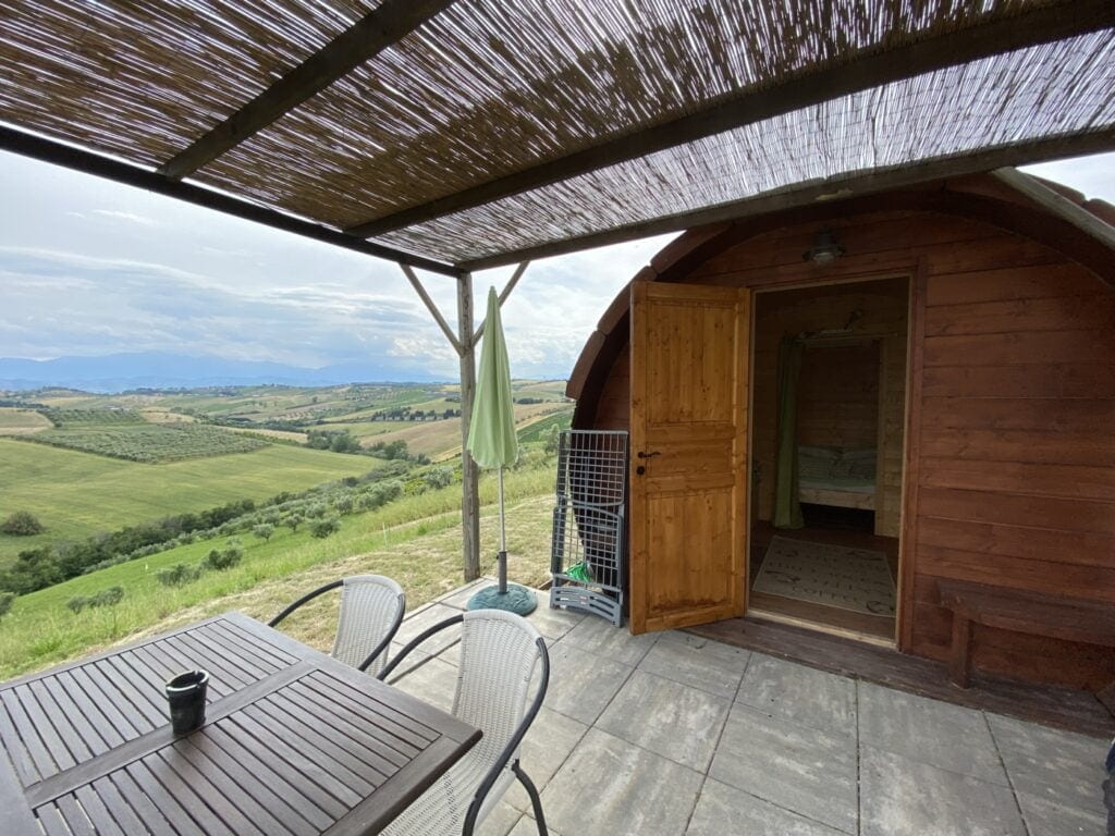 glamping wijnvat casa cologna